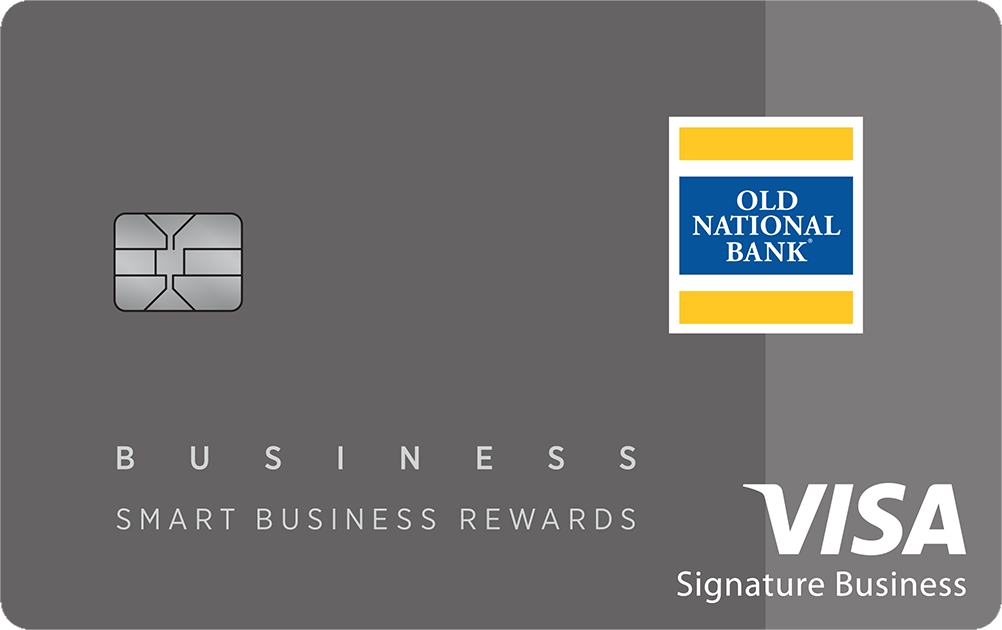 A sample of a Smart Business Rewards credit card