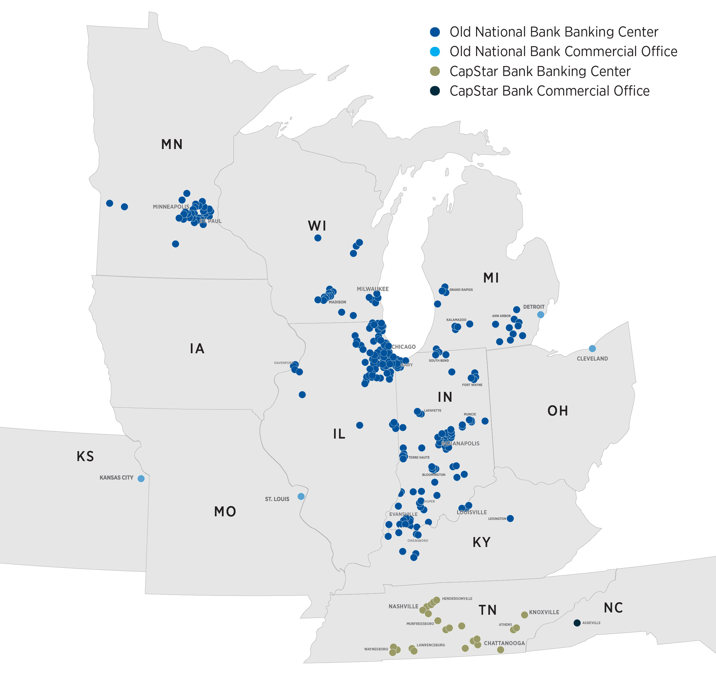 Partnership with CapStar Bank Old National Bank