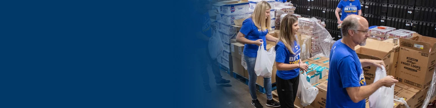 Old National associates volunteering in the community