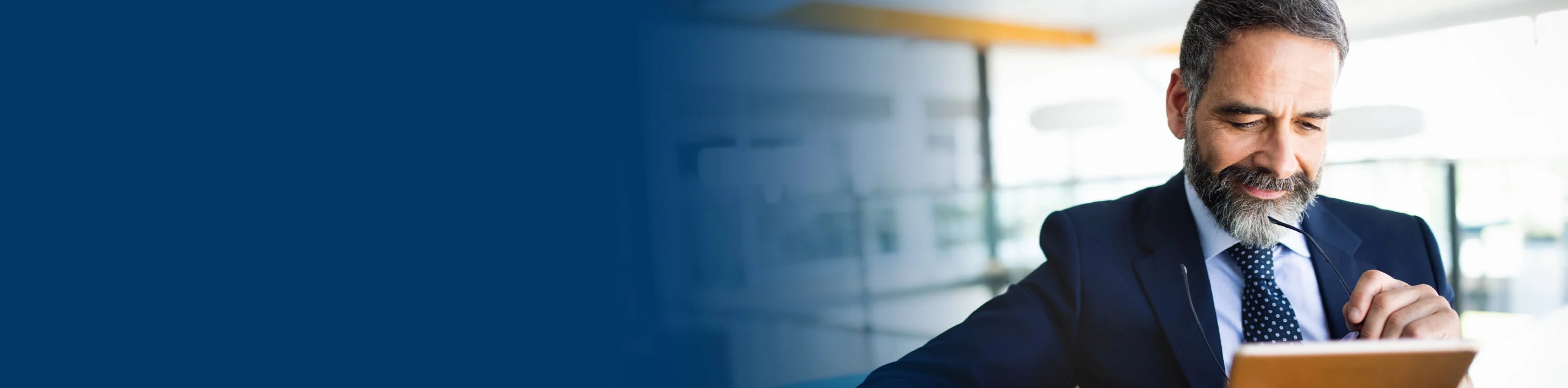 An advisor working on a client's account