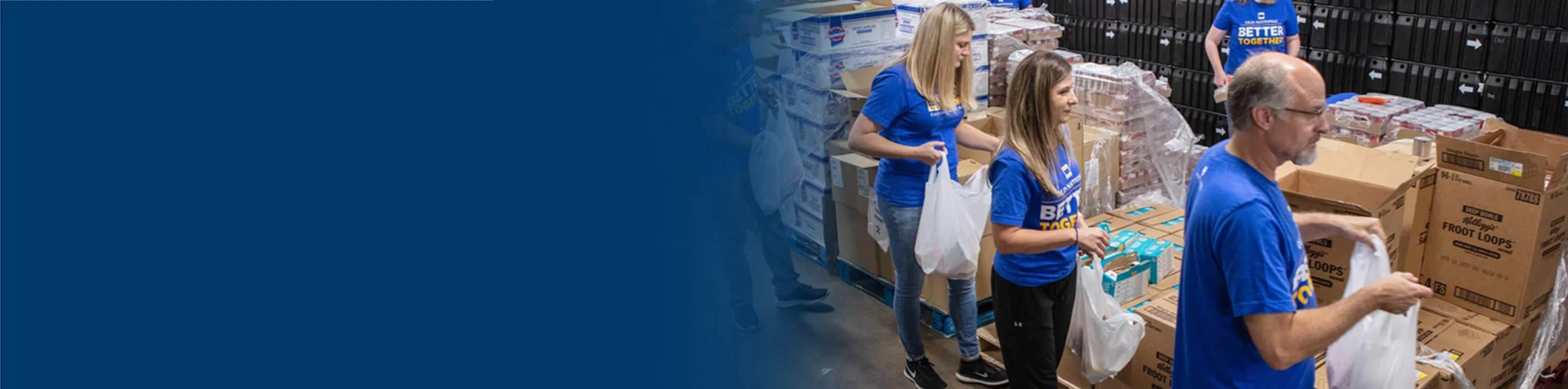 Old National associates volunteering in the community