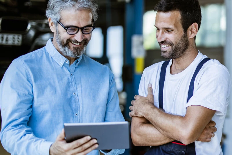 A meeting amongst small business owners