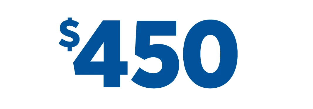 $450 Bonus icon