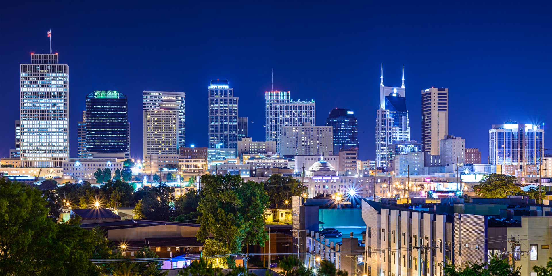 Skyline of Nashville