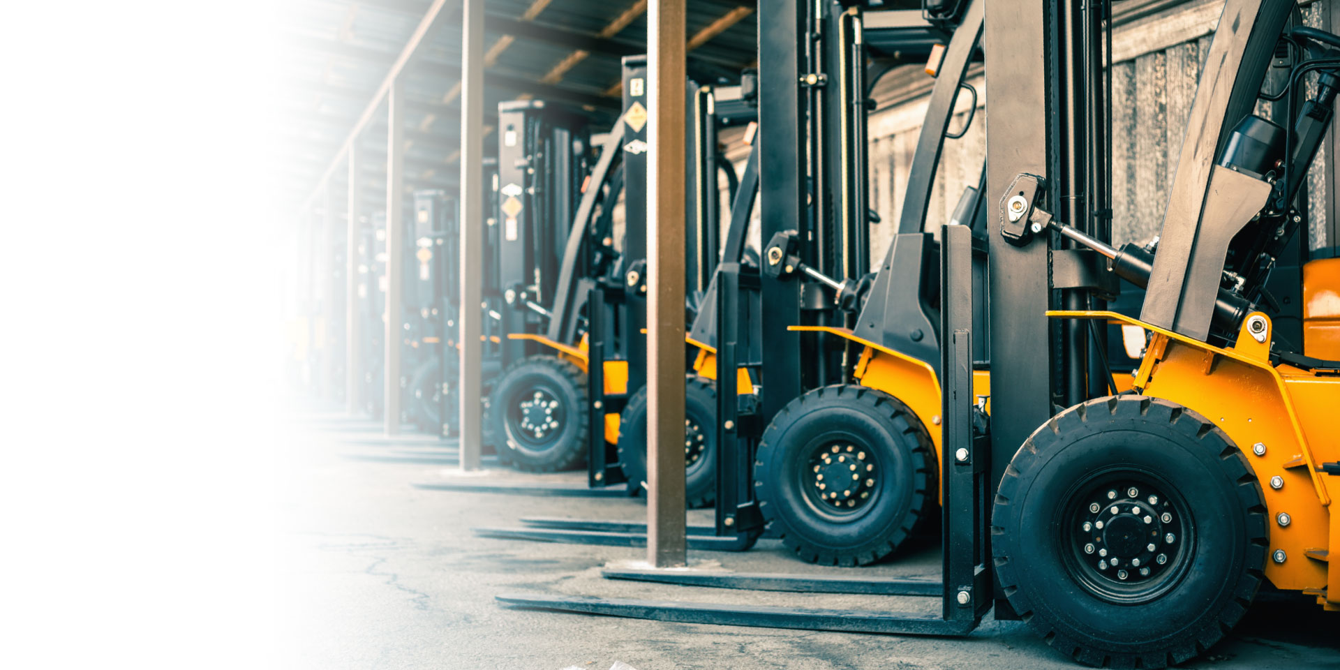 Client's warehouse and some of their equipment