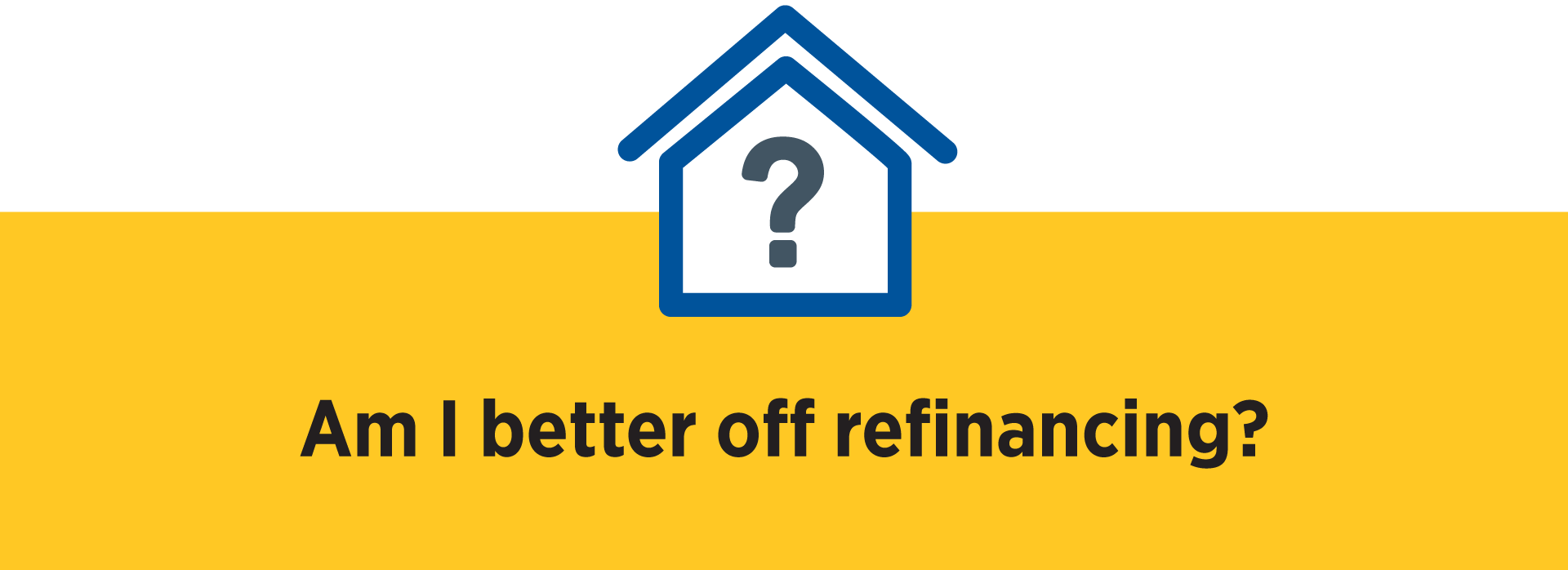 Mortgage Calculator Icons Am I better off refinancing